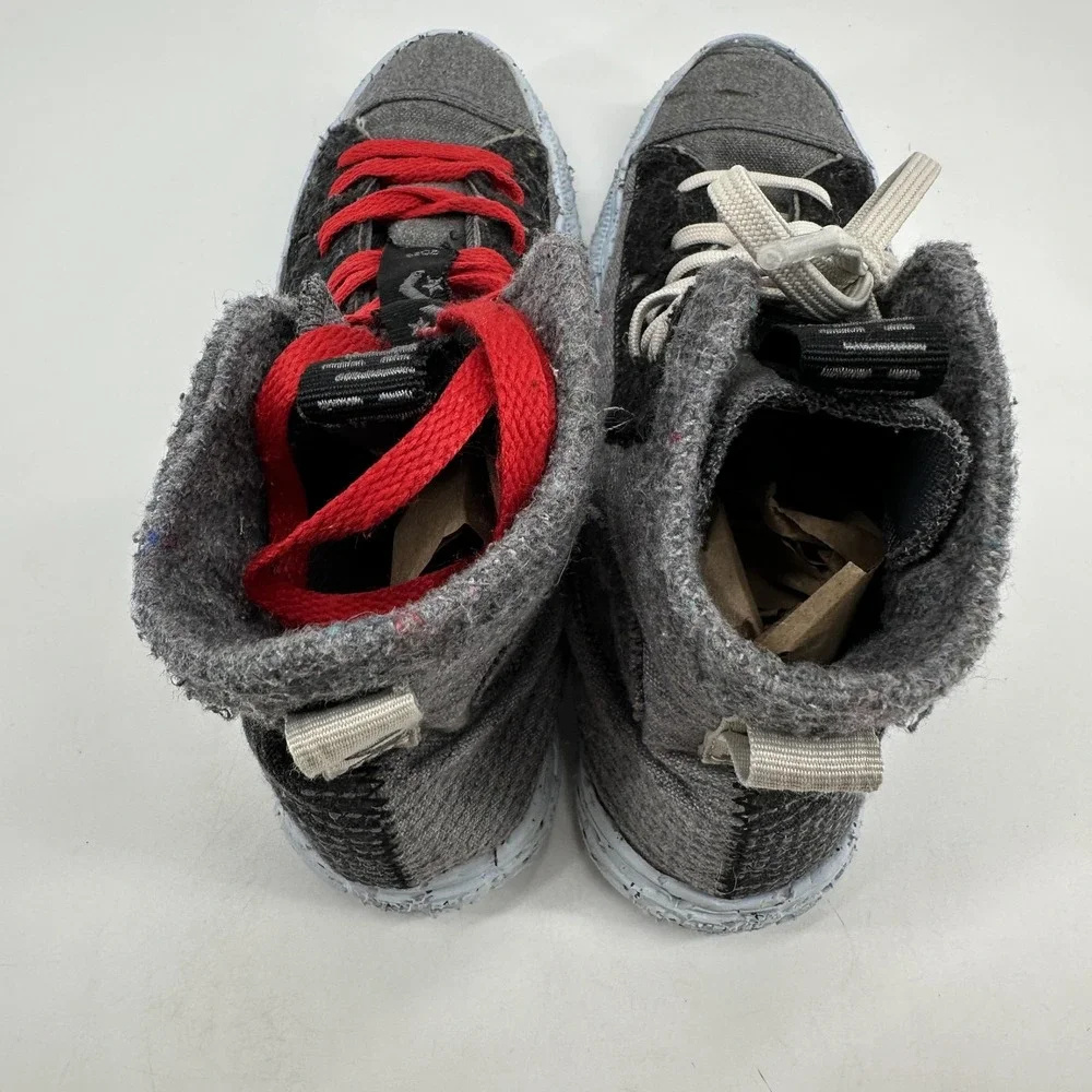 Converse Chuck Taylor Crater Shoes Mens Size 7‎ Gray High Top Sneakers 169418C - Picture 6 of 15